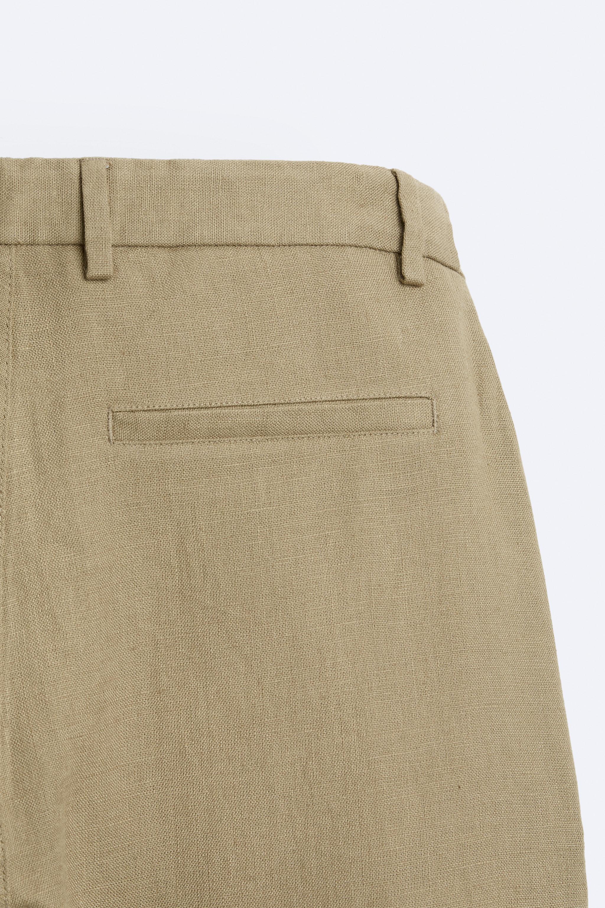 LINEN PANTS IN 100% LINEN Product Image