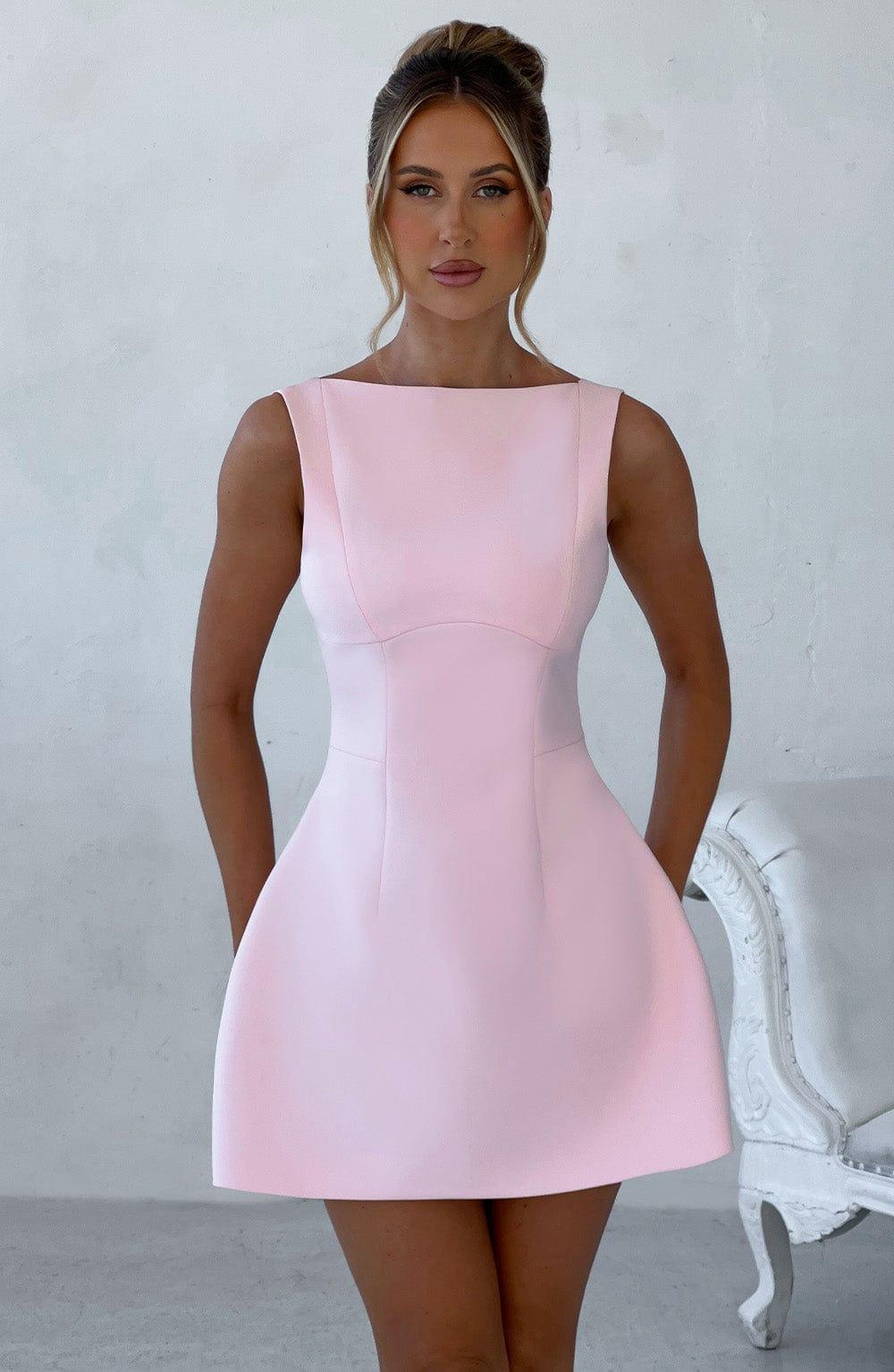 Alana Mini Dress - Blush Product Image