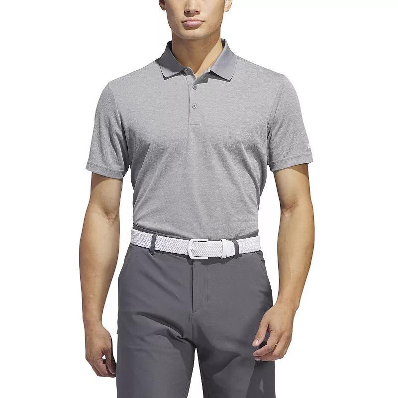 Mens adidas Adi Performance Heather Golf Polo Product Image