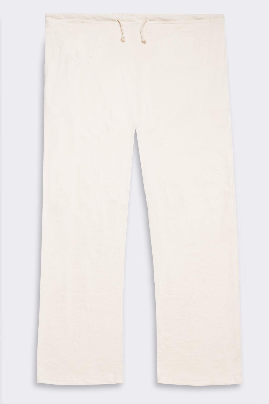 Men's Organic Lounge Pants in Natural Product Image