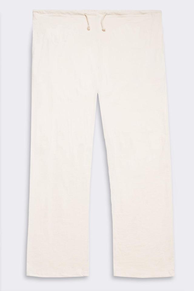 Men's Organic Lounge Pants in Natural Product Image