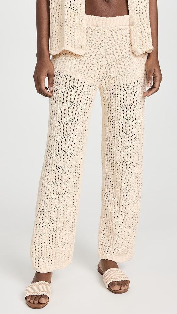 Line & Dot Poppie Crochet Pants | Shopbop Product Image