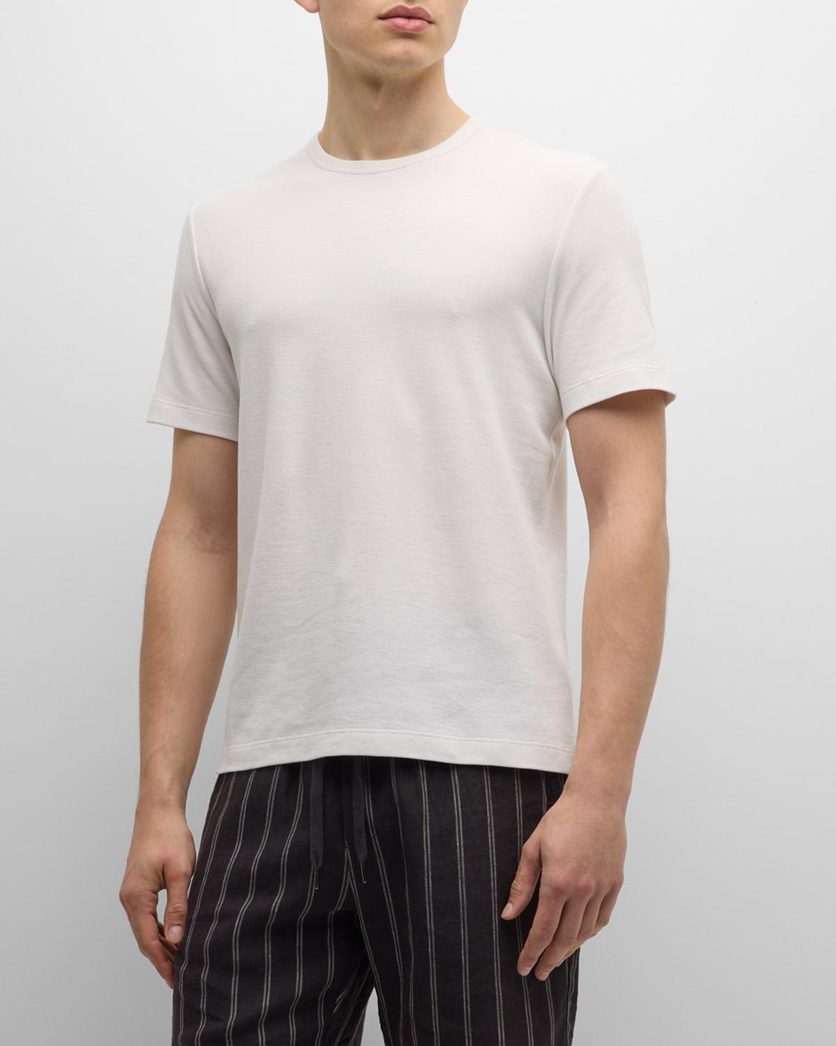 Mens Pima Pique Crew T-Shirt Product Image