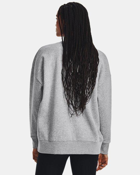 Women's UA Rival Fleece Oversized Crew Product Image