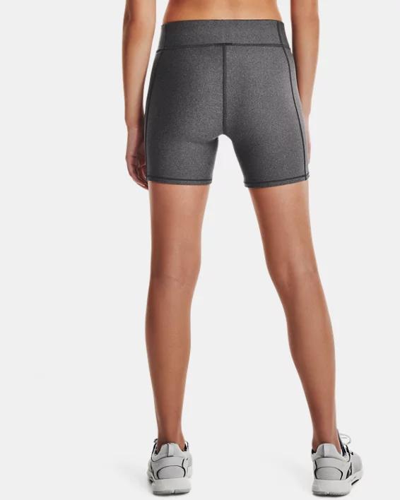 Women's HeatGear® Mid-Rise Middy Shorts Product Image