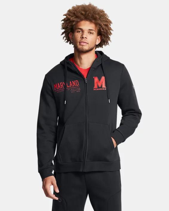 Mens UA Rival Collegiate Full-Zip Hoodie Product Image