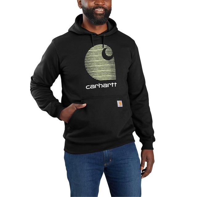 Carhartt 105431 Rain Defender® C Logo Graphic Midweight Hoodie - Loose Fit, Factory Seconds Product Image