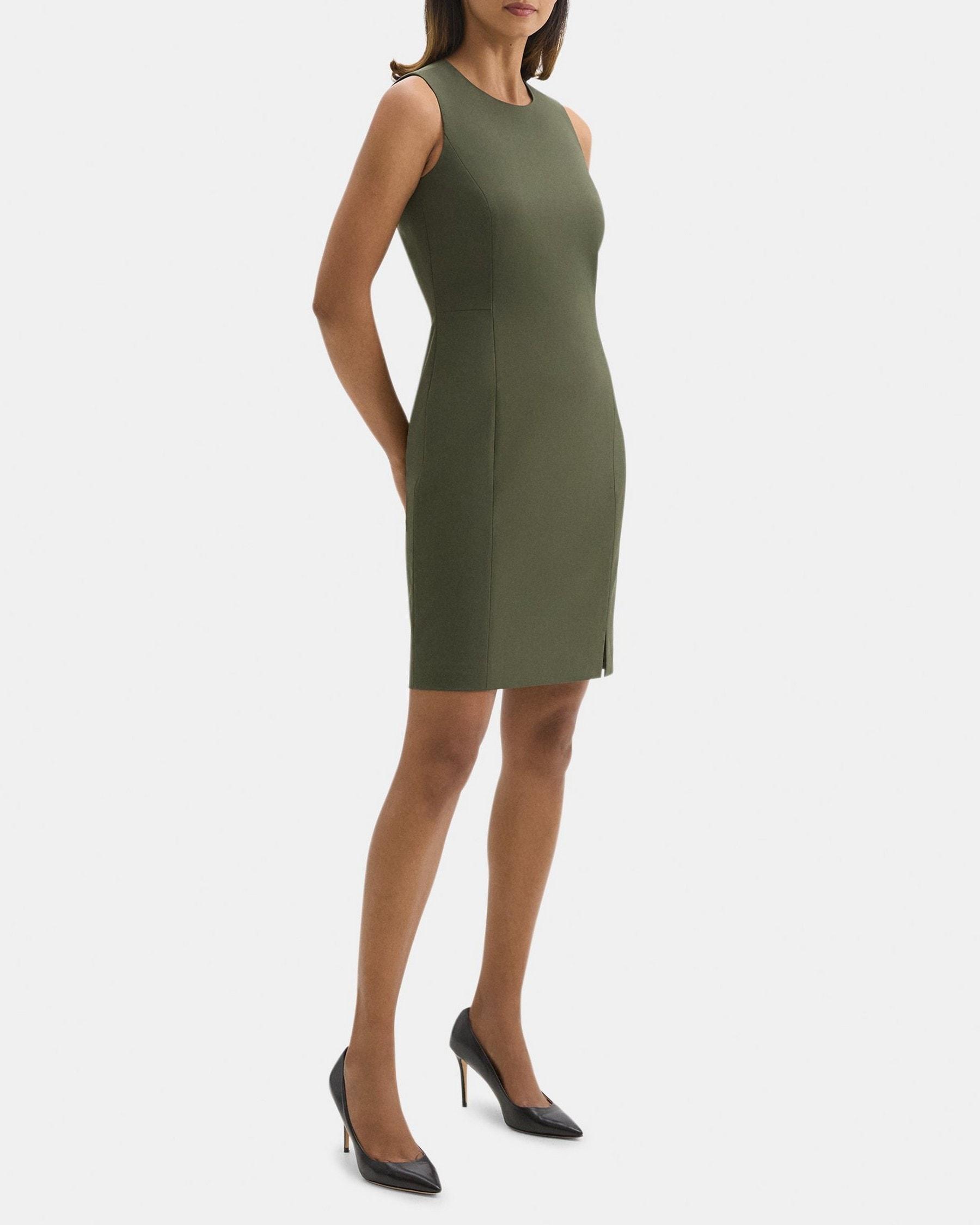 Sheath Dress in Stretch Wool Product Image