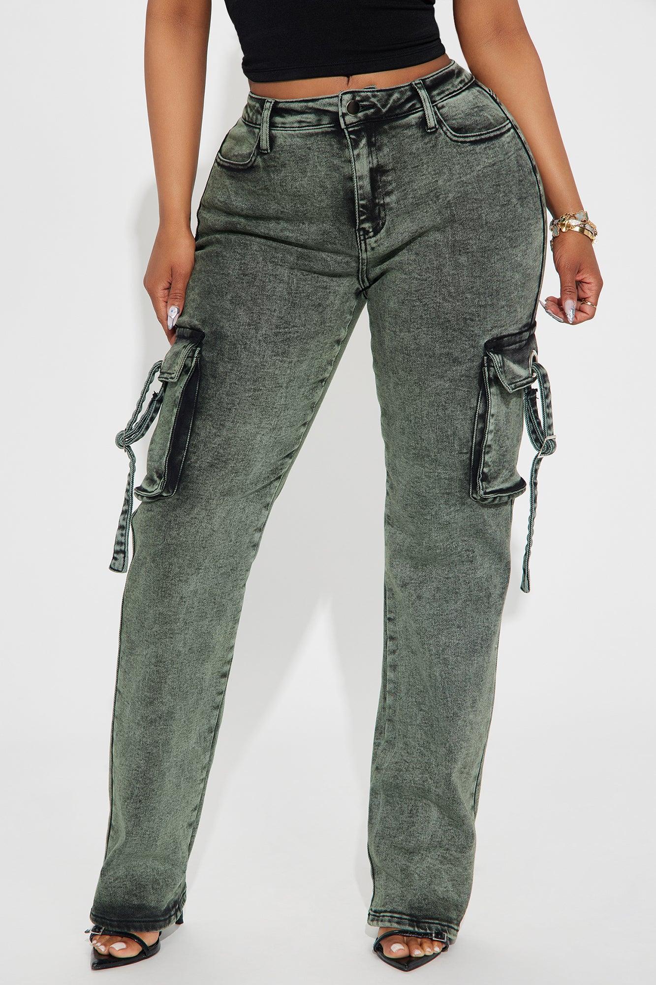 Back To Back Washed Cargo Pant - Olive Product Image