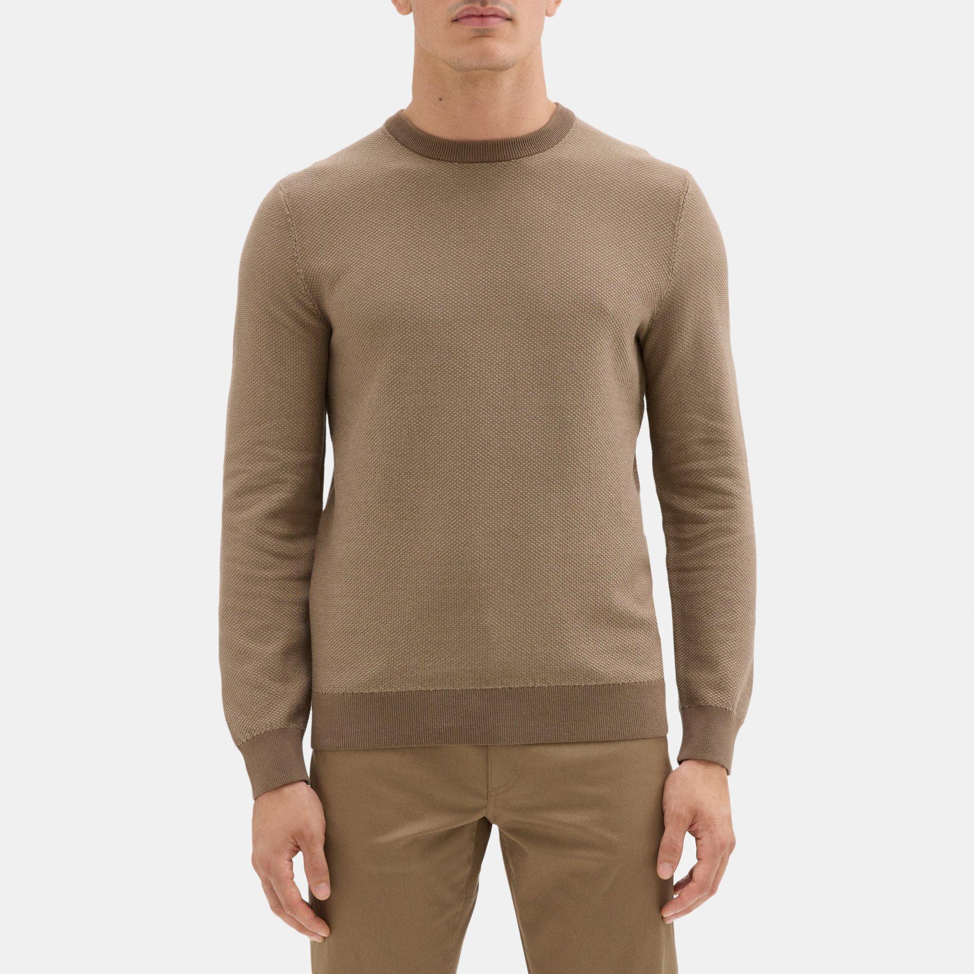 Organic Cotton Crewneck Sweater | Theory Outlet Product Image