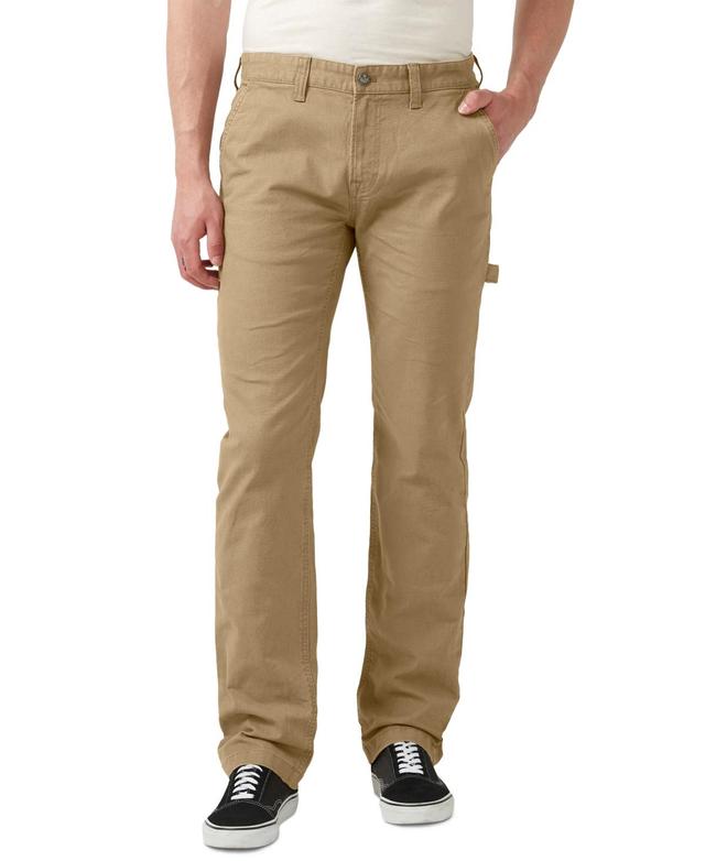 Buffalo David Bitton Mens Straight Six Straight-Fit Stretch Canvas Carpenter Pants Product Image