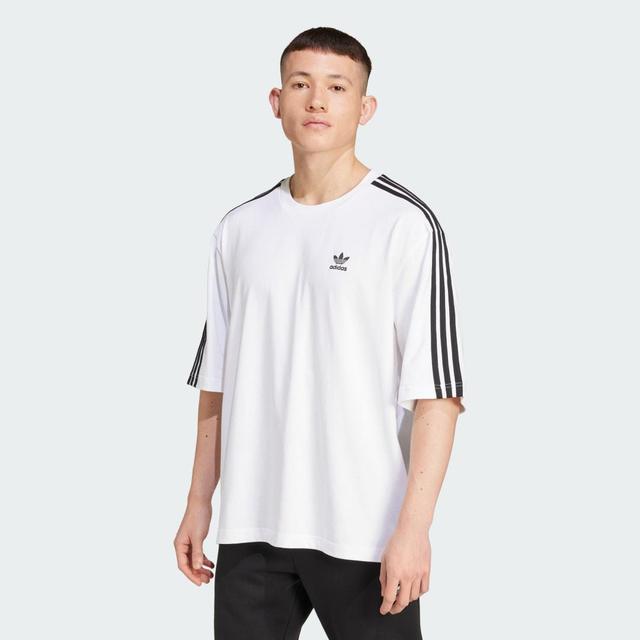 adidas Adicolor Oversized Tee Black M Mens Product Image