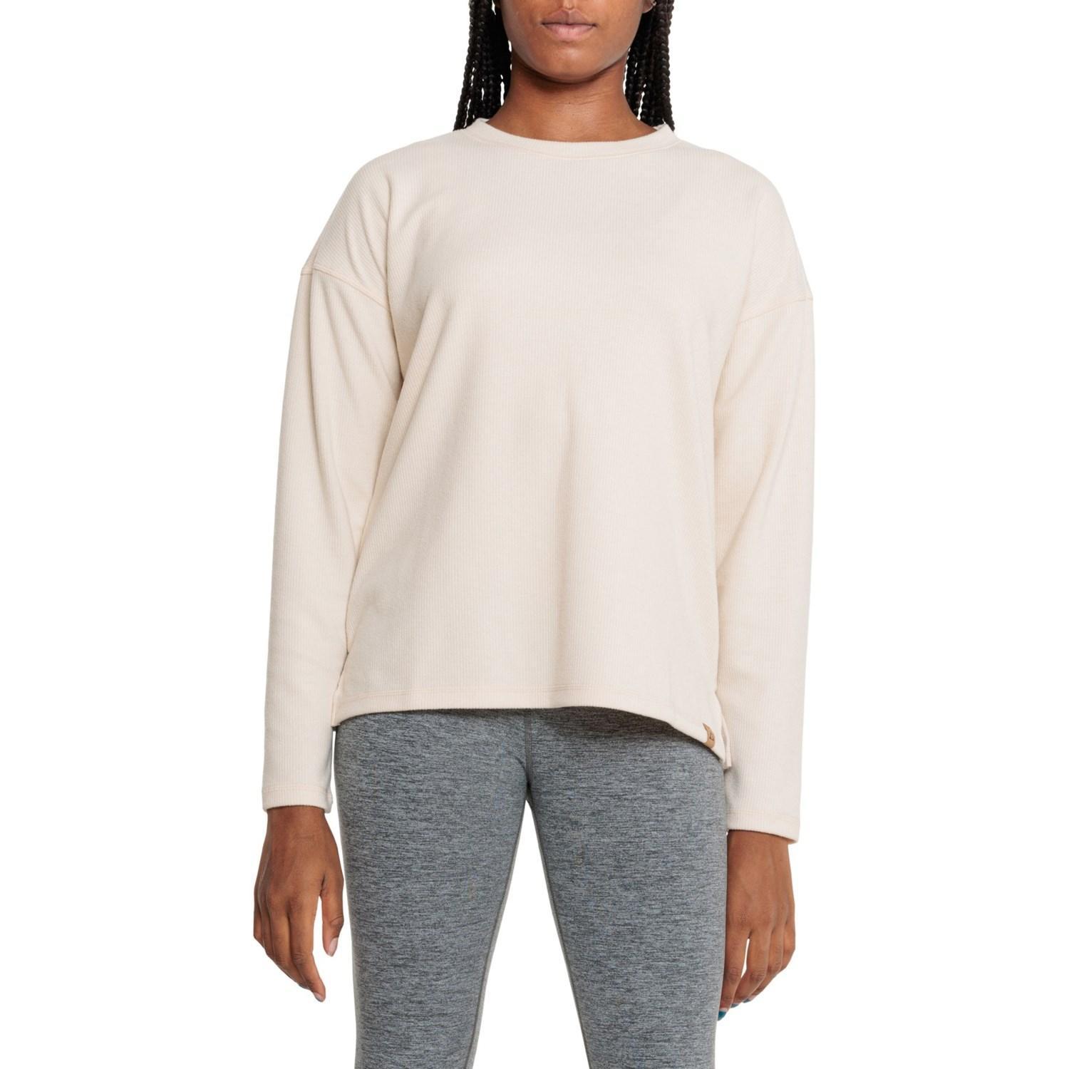 Gerry Bari Twisted Rib-Knit Top - Long Sleeve Product Image