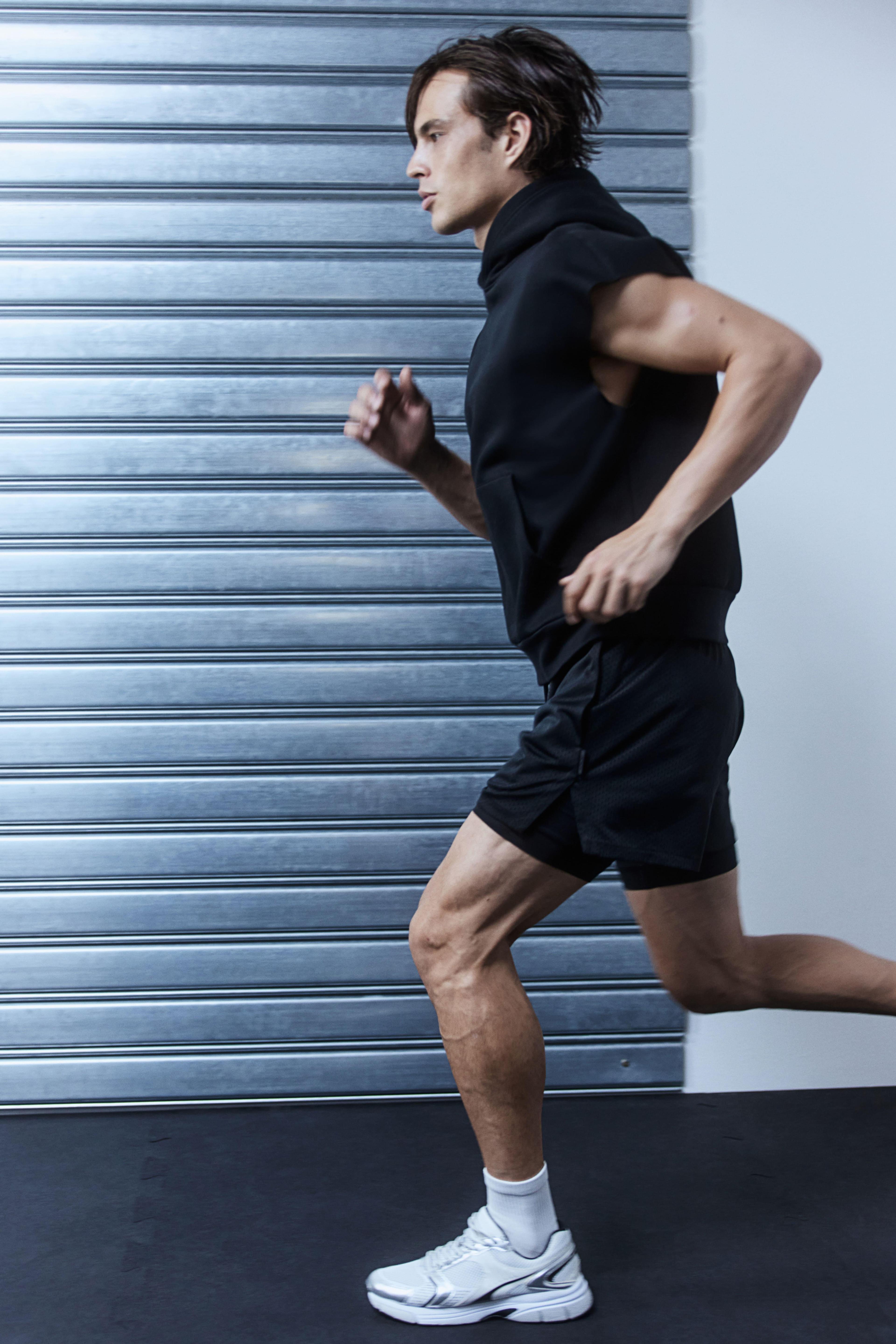 Mid-Length 2-in-1 Sports Shorts in DryMove™ Product Image