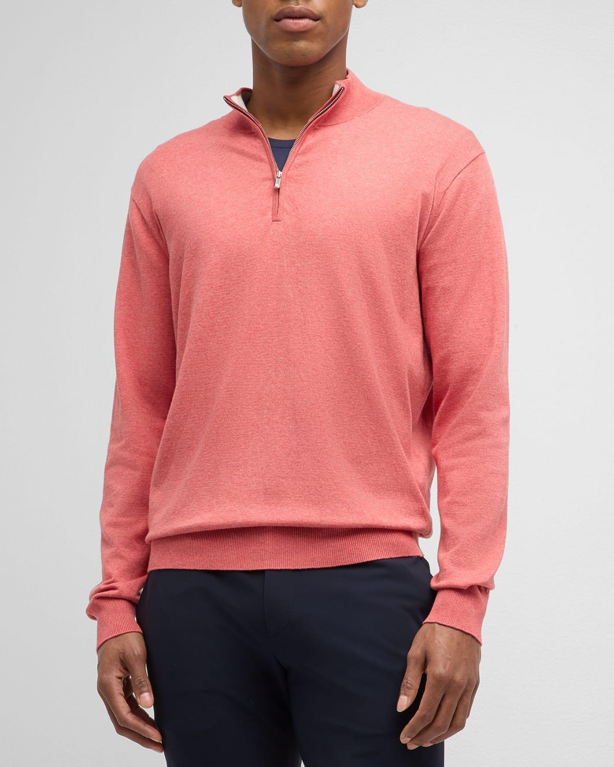 Mens Whitaker Quarter-Zip Sweater Product Image