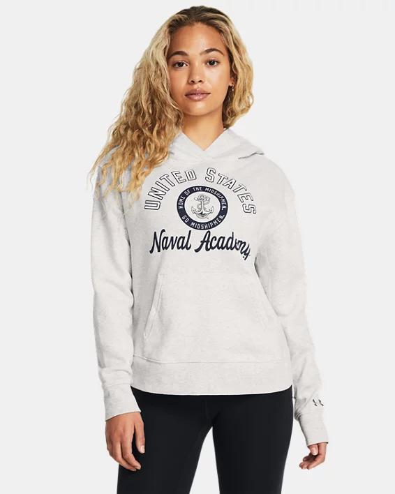 Womens UA Rival Fleece Collegiate Hoodie Product Image