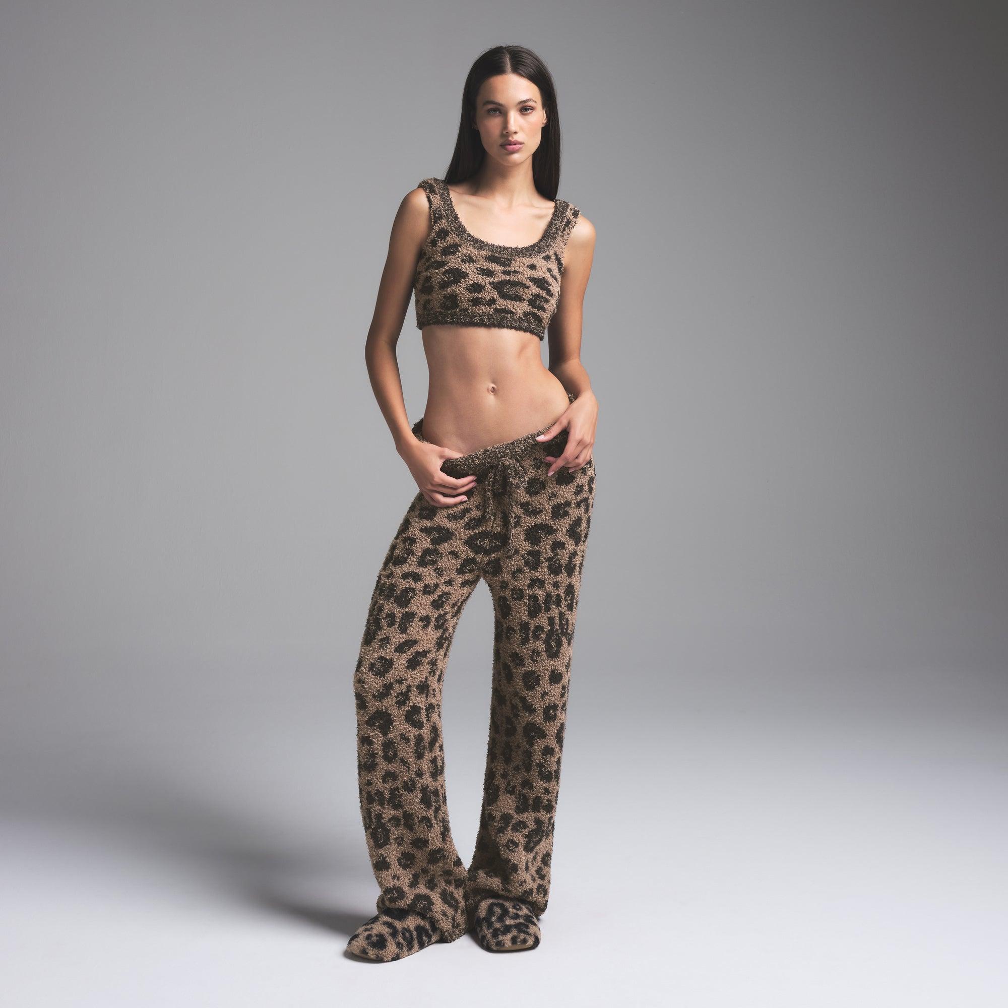 COZY KNIT PANT | LEOPARD PRINT Product Image