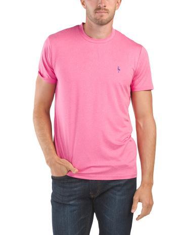 Melange Performance T-Shirt for Men | Polyester/Spandex Product Image