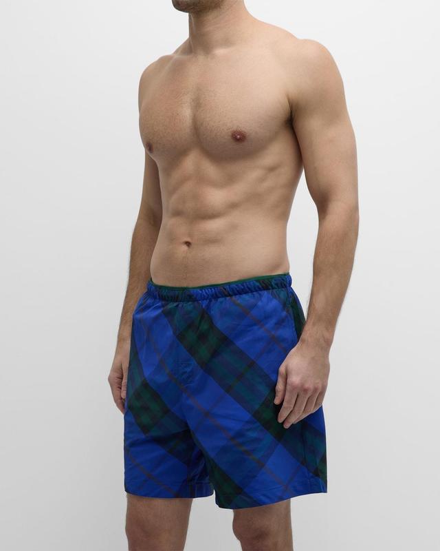 Mens IP Check Swim Shorts Product Image