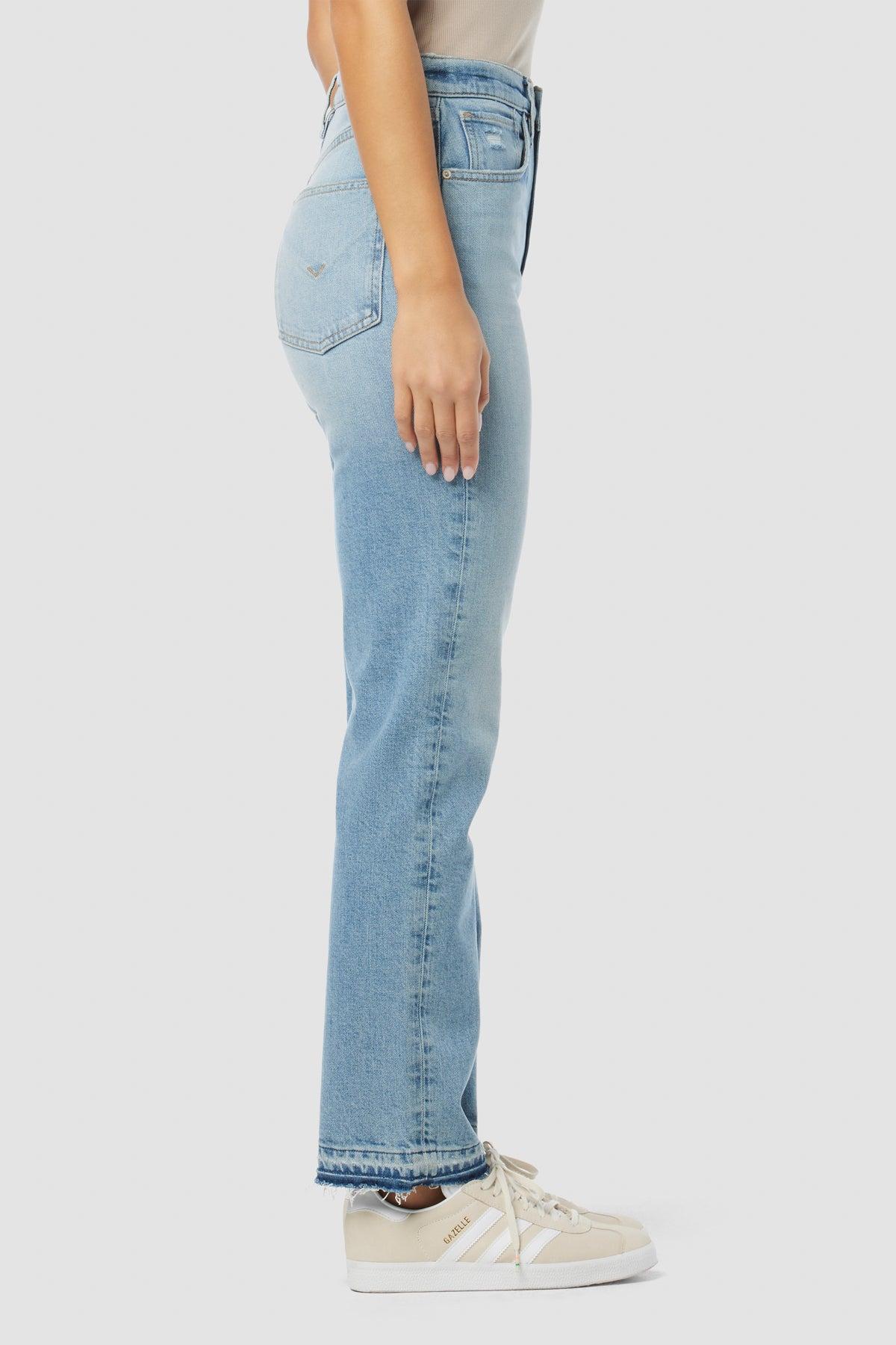 Jade High-Rise Straight Loose Fit Jean Female Product Image