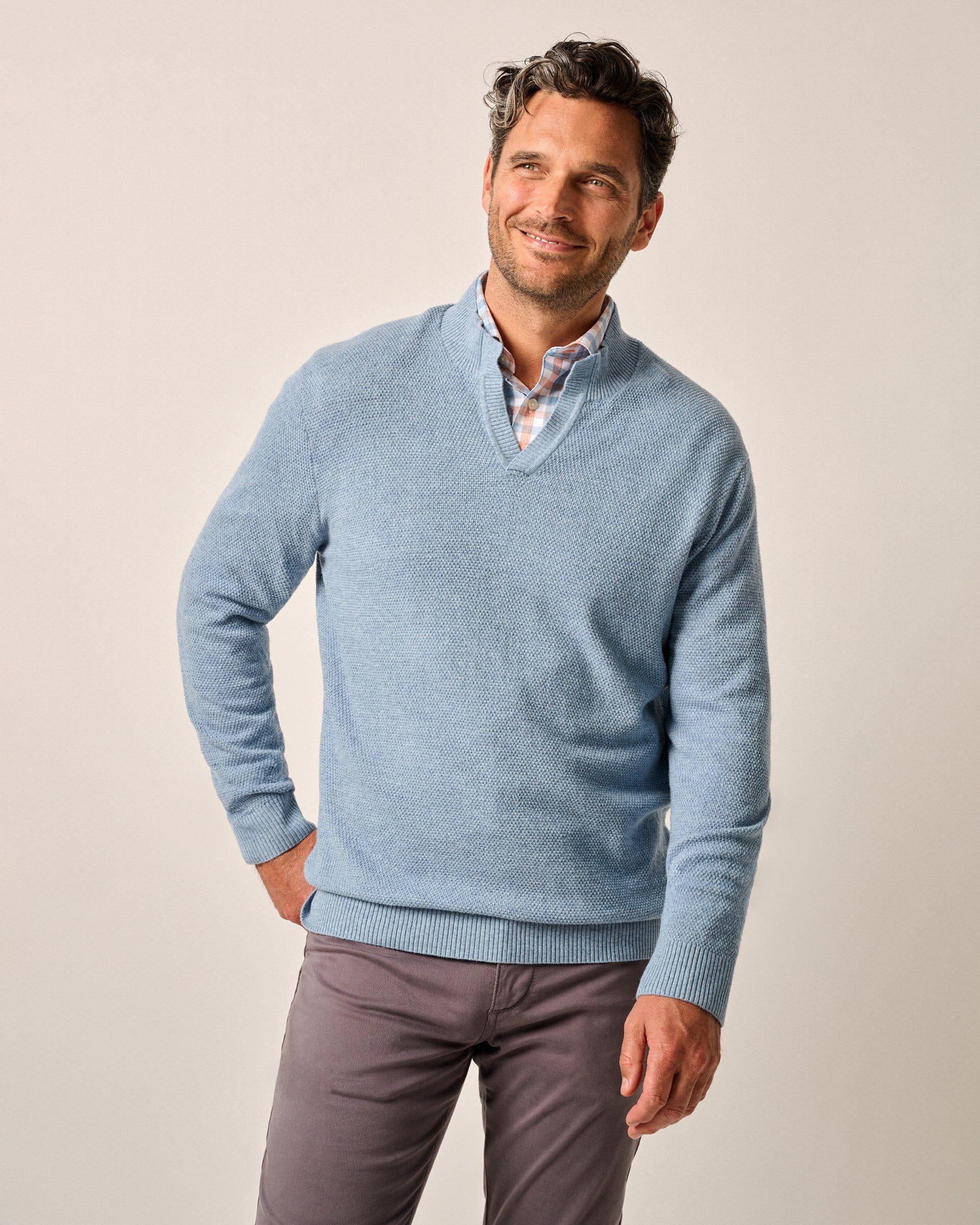 Esteban Johnny Collar Sweater Male Product Image