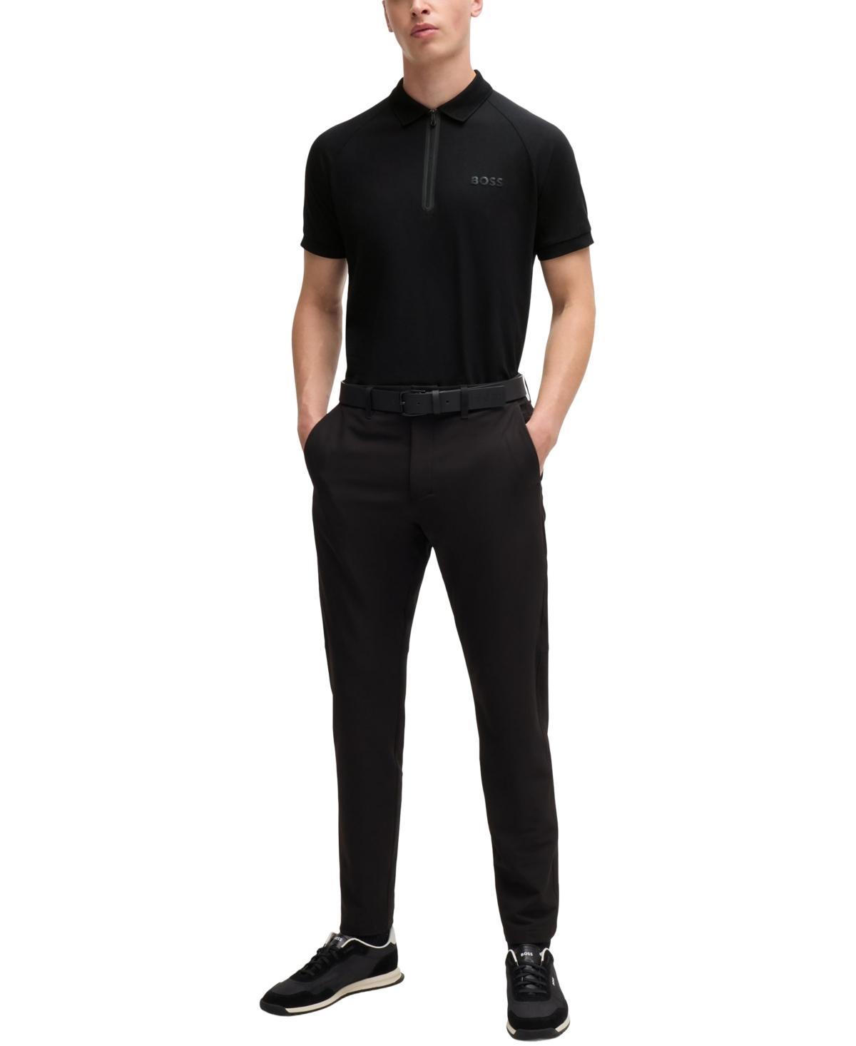 Boss by Hugo Boss Mens Mirror-Effect Logo Polo Product Image