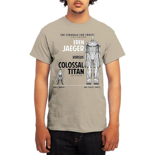 Mens Attack on Titan Tee, Boys Grey Product Image