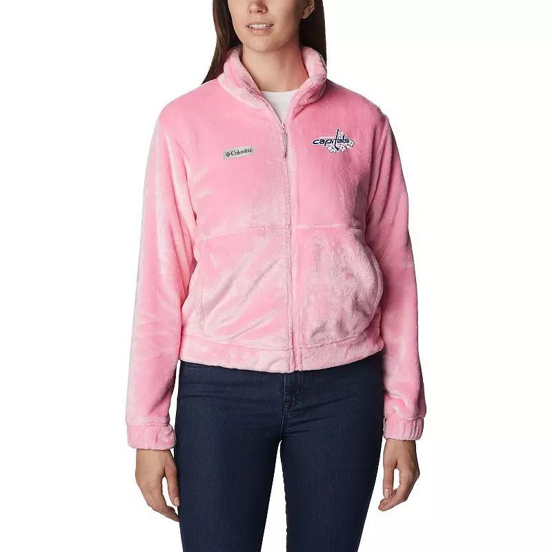 Womens Columbia Washington Capitals Fire Side Full-Zip Jacket Product Image