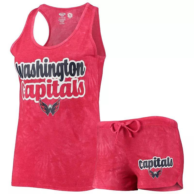 Womens Concepts Sport Washington Capitals Billboard Racerback Tank Top & Shorts Set product image