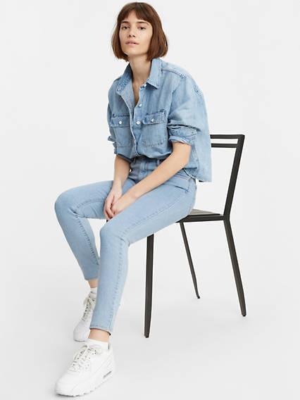 Levi's High Rise Super Skinny Women's Jeans Product Image