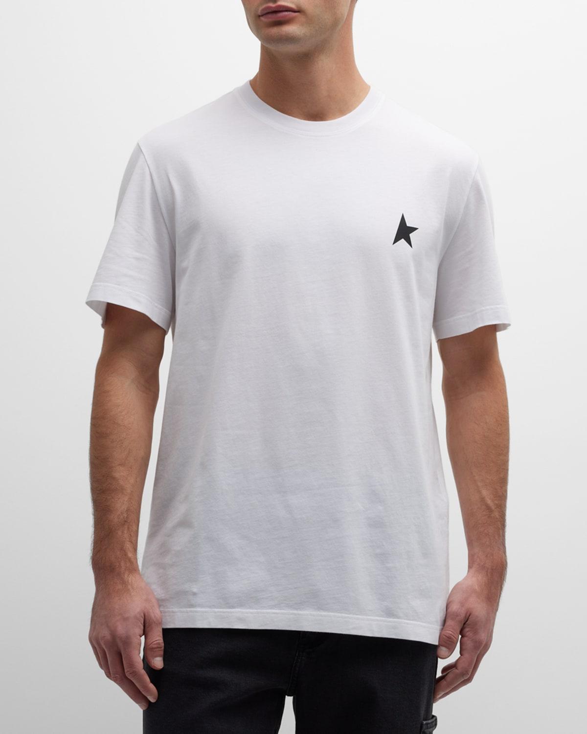 Mens Blackboard Small Star T-Shirt Product Image