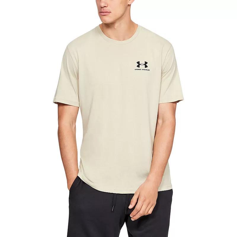 Mens Under Armour Sportstyle Tee Red Product Image