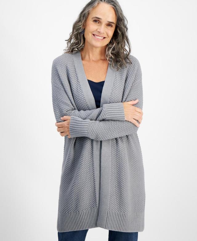 Style & Co Womens Open-Front Long-Sleeve Cardigan, Created for Macys Product Image