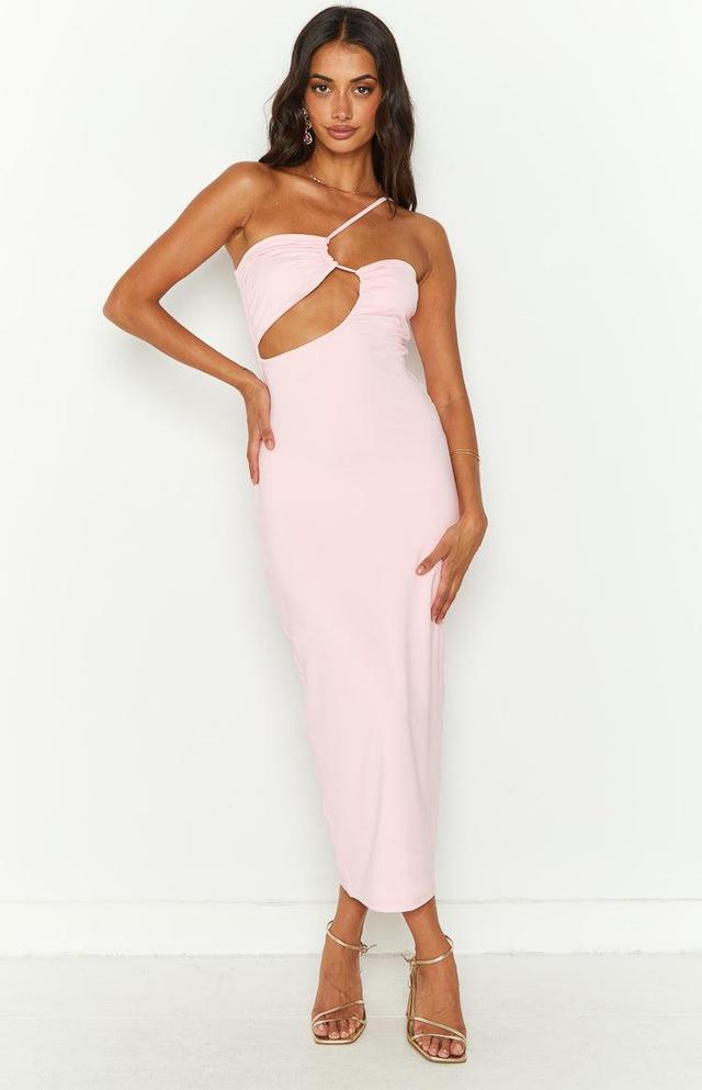 Koopyr Pink Midi Dress Product Image