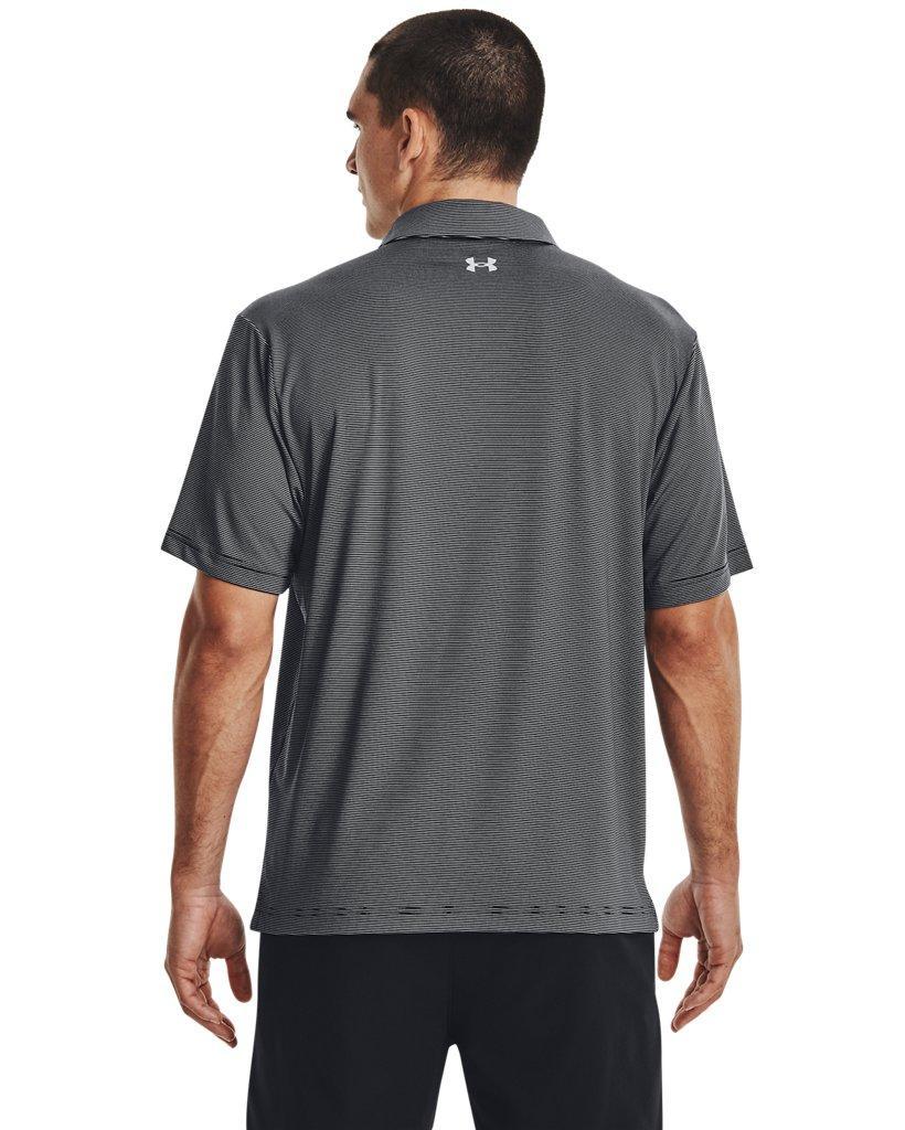 Men's UA Tee To Green Trail Stripe Collegiate Polo Product Image