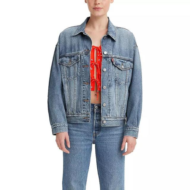 Womens Levis Denim 90s Trucker Jean Jacket Product Image