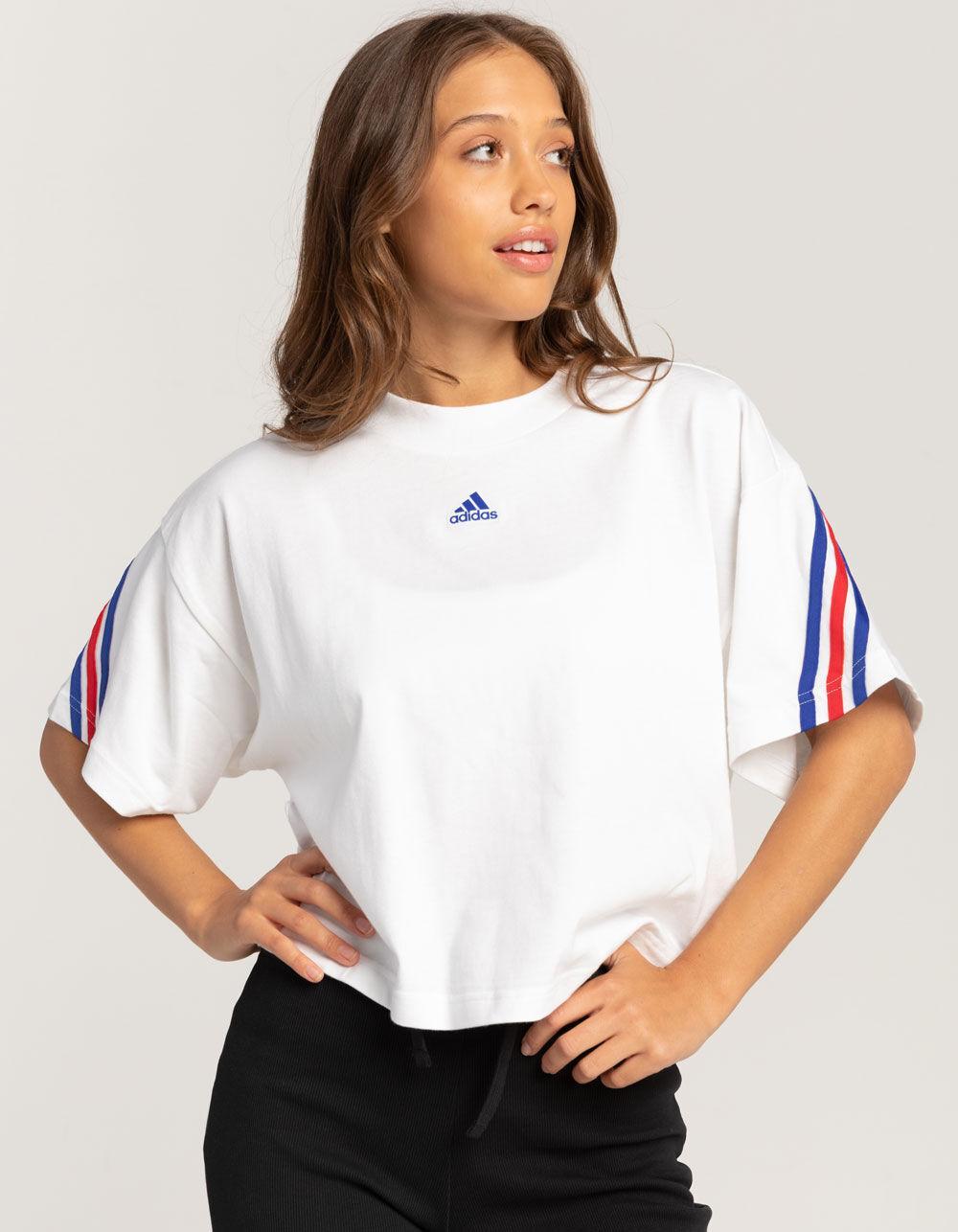 ADIDAS Future Icon 3-Stripes Womens Tee Product Image