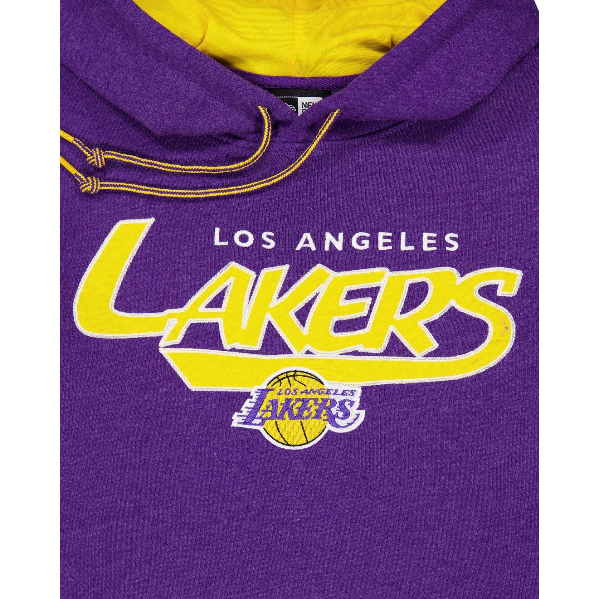 Los Angeles Lakers Throwback Hoodie Male Product Image