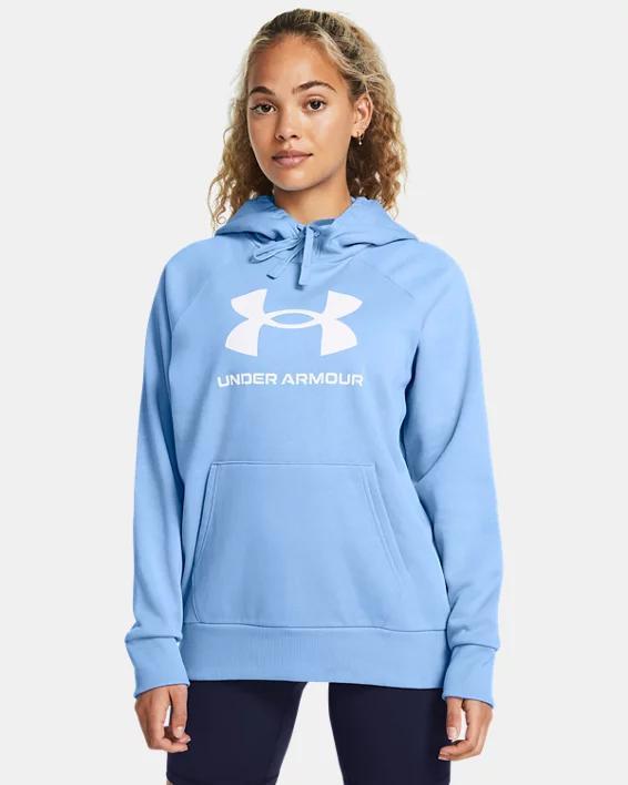 Womens UA Rival Fleece Big Logo Hoodie Product Image