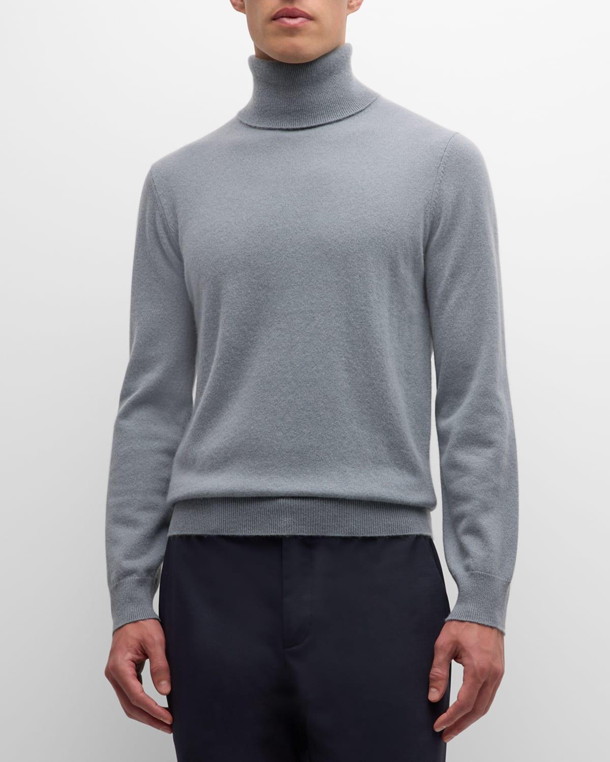 Men's Cashmere Turtleneck Sweater Product Image