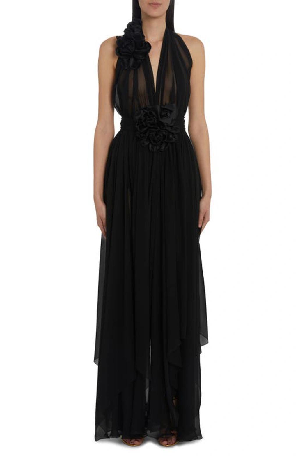 DOLCE & GABBANA Chiffon Seta Tp Gr.30 In Nero Product Image