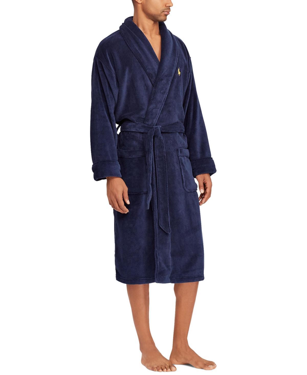 Polo Ralph Lauren Mens Microfiber Plush Robe Product Image