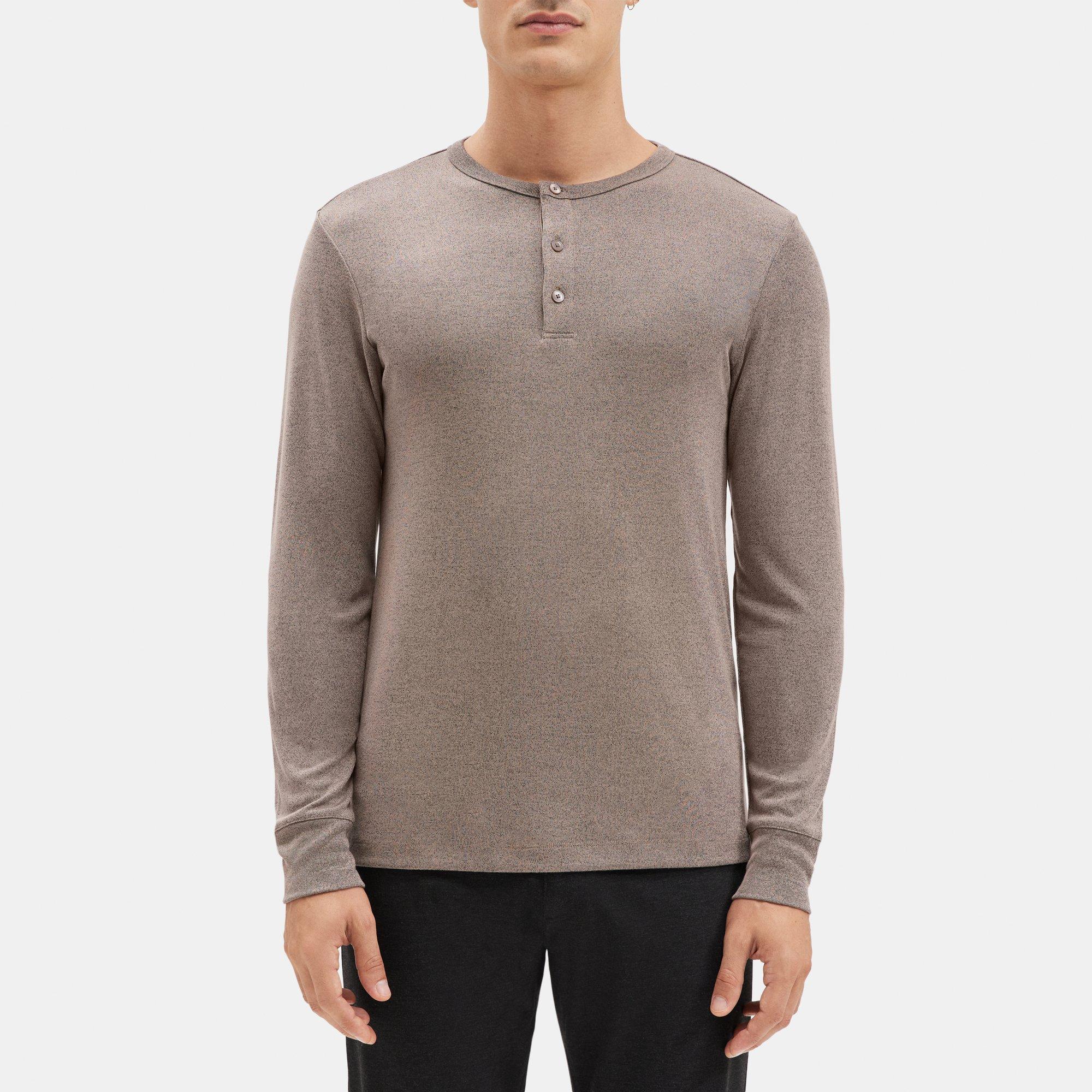 Modal Jersey Henley | Theory Outlet product image