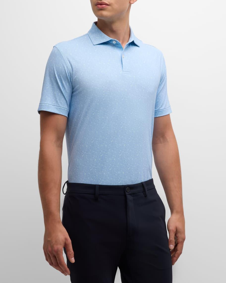 Mens Infusions Performance Jersey Polo Shirt Product Image