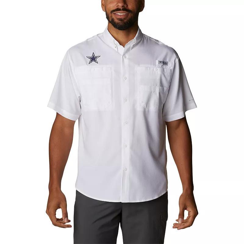 Columbia Men's PFG Tamiami Short Sleeve Shirt - Dallas Cowboys- Product Image