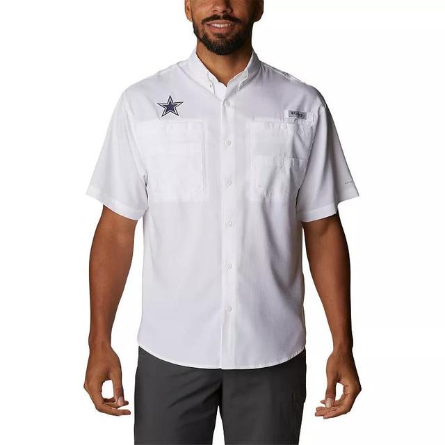 Columbia Men's PFG Tamiami Short Sleeve Shirt - Dallas Cowboys- Product Image