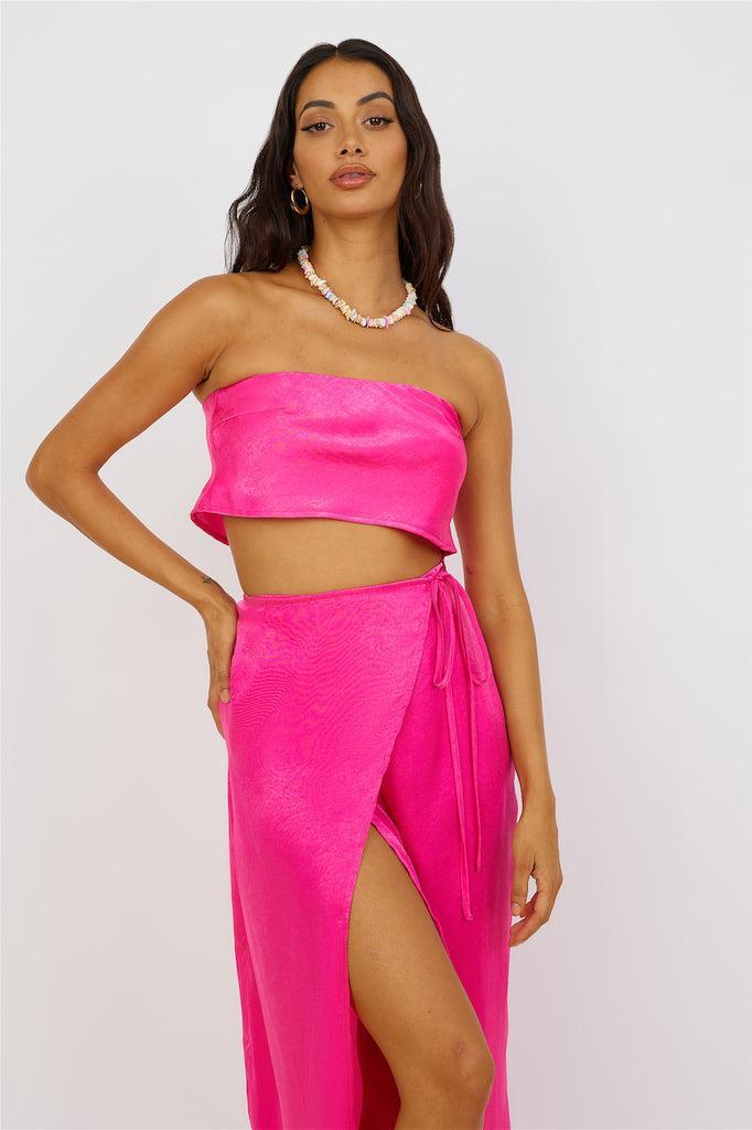 The Right Place Crop Top Pink Product Image