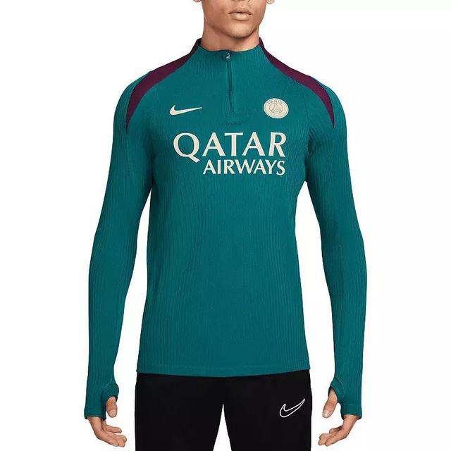 Mens Nike Teal Paris Saint-Germain 2024/25 Advance Strike Drill Performance Quarter-Zip Top Product Image