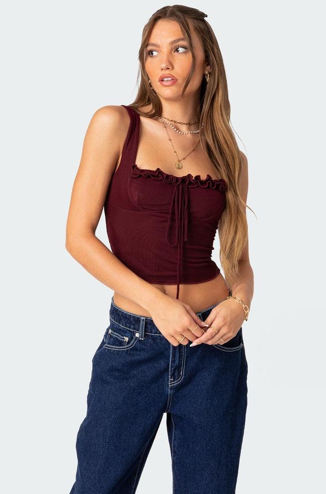 Aurelia Bustier Mesh Top Product Image