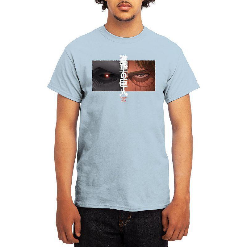 Mens Attack on Titan Tee Athletic Grey Product Image